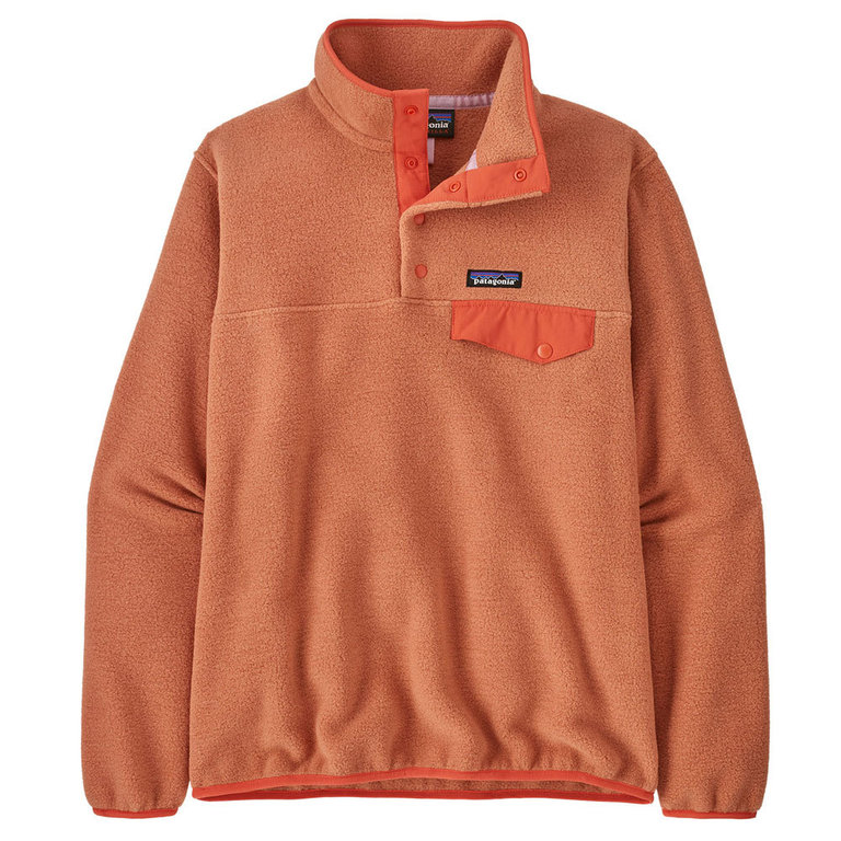 Patagonia Women s Lightweight Synchilla Snap T Fleece Pullover Sienna Clay Fleece