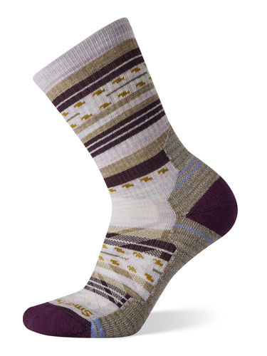 Smartwool Women's Hike Light Cushion Margarita Crew Socks (Purple Eclipse)