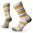 Smartwool Women's Hike Light Cushion Margarita Crew Socks (Natural)