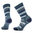 Smartwool Dames Hike Light Cushion Margarita Crew Socks (Deep Navy)