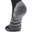 Smartwool Outdoor Light Cushion Crew Socks (Black/ Medium Gray Heather)