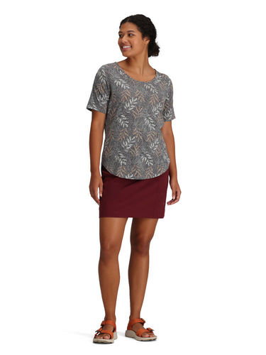 Royal Robbins Women's Featherweight Scoop Tee (Turbulence Usla)