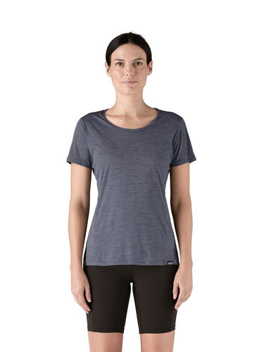 Patagonia Women's Cap Cool Lightweight Shirt (Smolder Blue-Light Smolder Blue X-Dye)