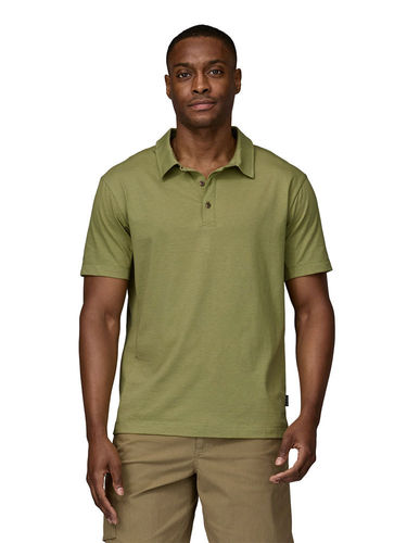 Patagonia Heren Essential Tee Polo (Buckhorn Green)