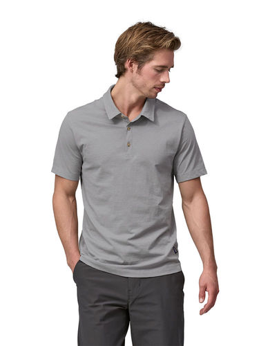 Patagonia Men's Essential Tee Polo (Salt Grey)