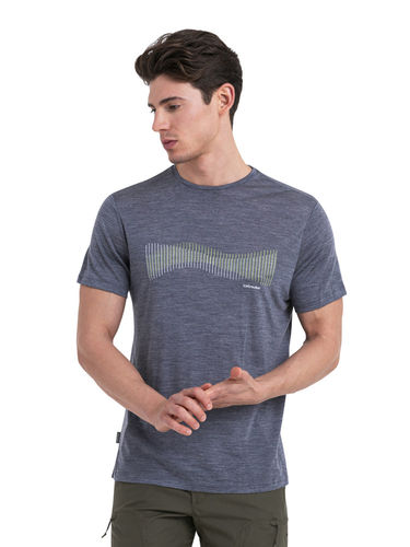 Icebreaker Heren Merino 125 Cool-Lite™ Sphere III SS Tee (Graphite Heather)