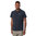 Jack Wolfskin Heren Essential Polo (Night Blue)