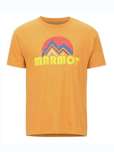 Marmot Men's  Pt Reyes Tee SS (Aztec Gold Heather)