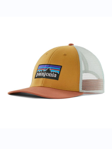 Patagonia P-6 Logo LoPro Trucker Hat (Pufferfish Gold)