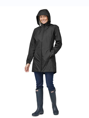 Patagonia Dames Torrentshell 3L Rain Parka (Black)