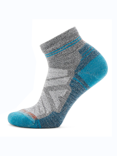 Smartwool Women's Hike Light Cushion Ankle Socks (Ash-Charcoal)