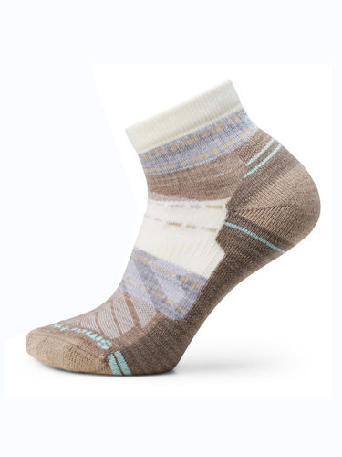 Smartwool Women's Hike Light Cushion Margarita Ankle Socks (Natural)