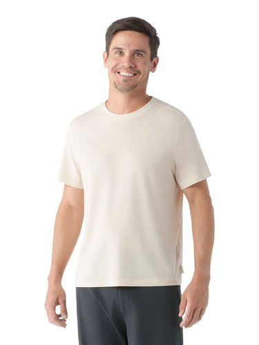 Smartwool Men's Perfect Crew Short Sleeve Tee (Almond)