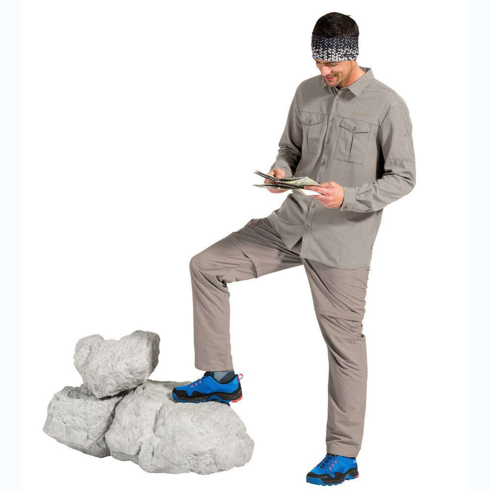 Vaude Heren Farley Zip-Off Pants V (Boulder)