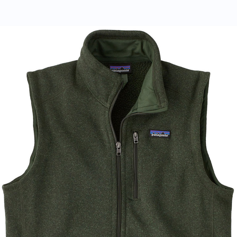 Patagonia Men s Better Sweater vest Torrey Pine Green Fleece Bodywarmer