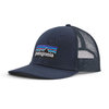 Patagonia P-6 Logo LoPro Trucker Hat (New Navy)