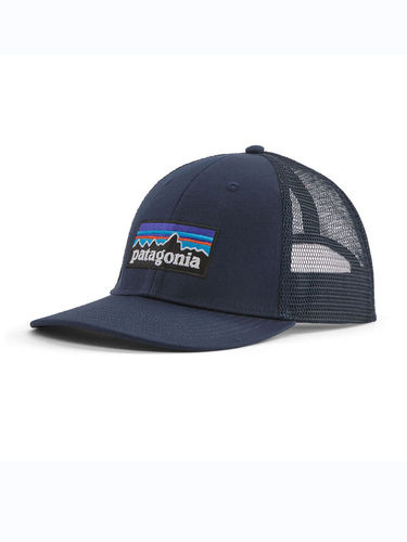 Patagonia P-6 Logo LoPro Trucker Hat (New Navy)