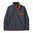 Patagonia Heren Lightweight Synchilla Snap-T Fleece Pullover (Smolder Blue w/Burnished Red)