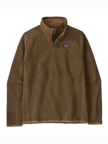 Patagonia Men's Better Sweater 1/4 Zip (Coriander Brown)