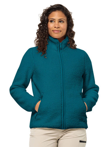 Jack Wolfskin Dames High Curl Jacket (Teal)