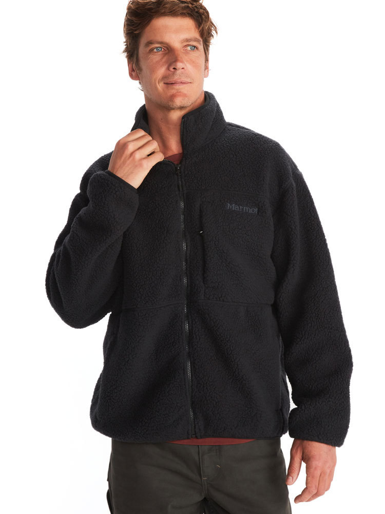 Marmot Men s Aros Fleece Jacket Black Fleece Jacket
