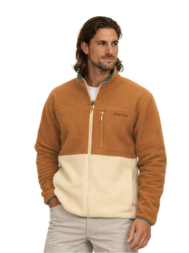 Marmot Men's Aros Fleece Jacket - Hazel/ Light Oak