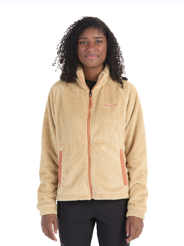 Marmot Dames Homestead Fleece Jacket (Light Oak)