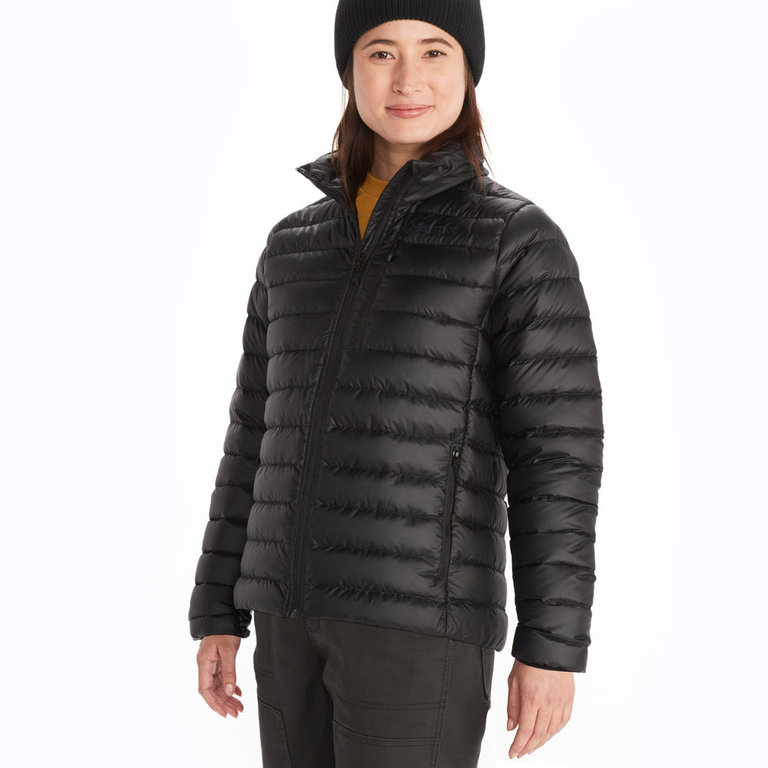 Marmot Women s Highlander Jacket Black 700 Fill Down Wintercoat