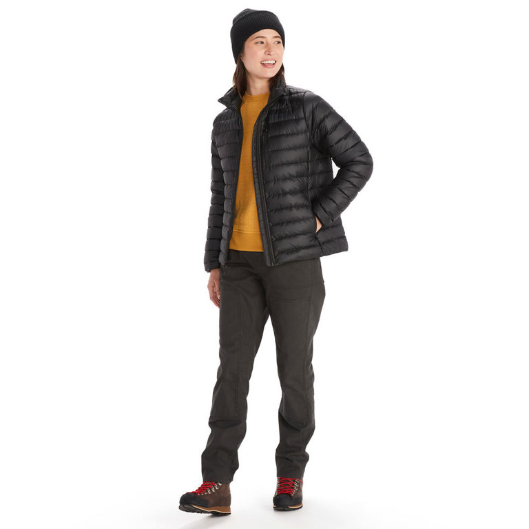 Marmot Women s Highlander Jacket Black 700 Fill Down Wintercoat