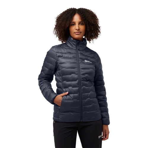 Jack Wolfskin Women s Passamani Down Jacket Graphite Insulating Hoody