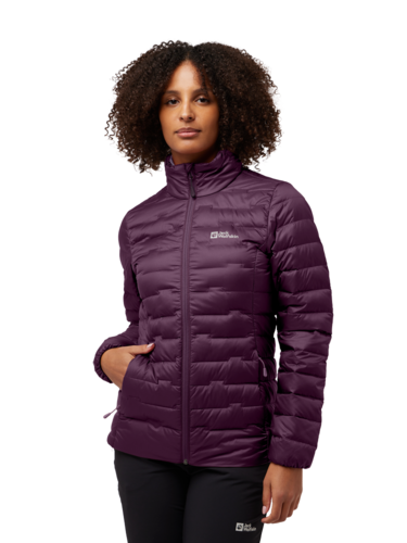 Jack Wolfskin Dames Passamani Down Jacket (Midnight Plum)