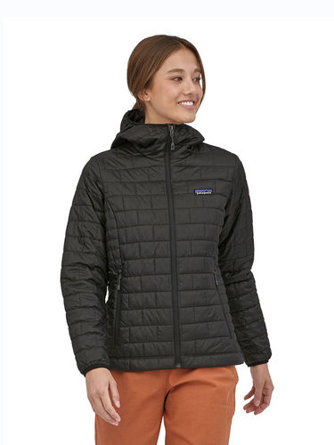 Patagonia Women's Nano Puff Hoody (Black)