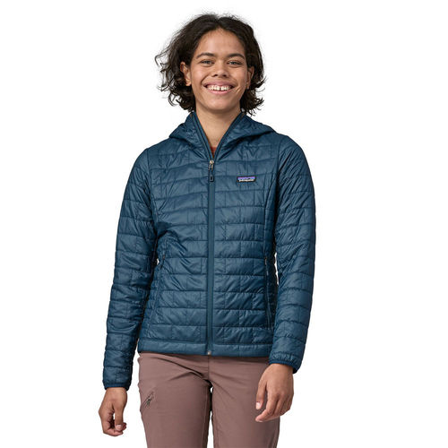 Patagonia Women s Nano Puff Hoody Lagom Blue Fleece