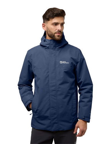 Jack Wolfskin Men's Altenberg 3-in-1 Jacket (Midnight Sky)