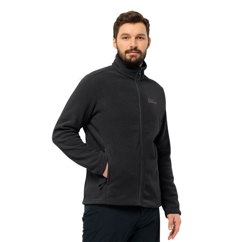 Jack wolfskin black fleece sale