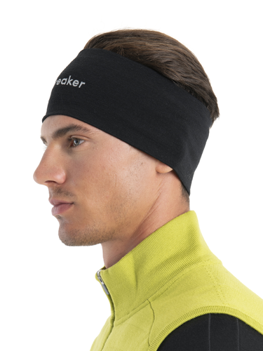 Icebreaker Merino 200 Oasis Headband (Black)