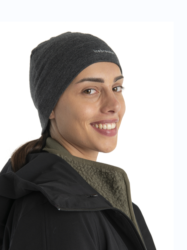Icebreaker Merino 200 Oasis Beanie (Jet Heather)
