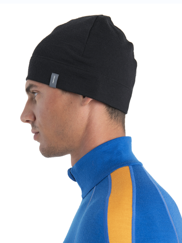 Icebreaker Merino 260 Ridge Beanie (Black)