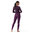Smartwool Women's Classic Thermal Merino Base Layer Bottom (Purple Iris Heather)