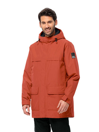 Jack Wolfskin Men's Winterlager Parka (Intense Rust)