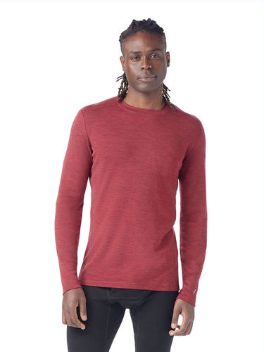 Smartwool Men's Classic Thermal Merino Base Layer Crew (Currant Heather)