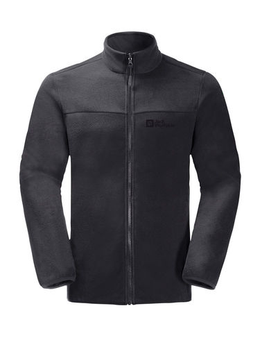 Jack Wolfskin Men's Beilstein Full Zip (Black)