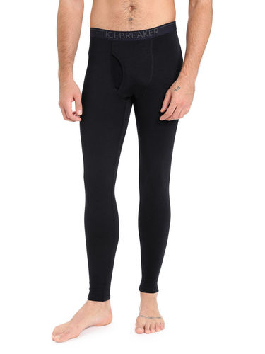 Icebreaker Heren 200 Oasis Legging with Fly (Black)