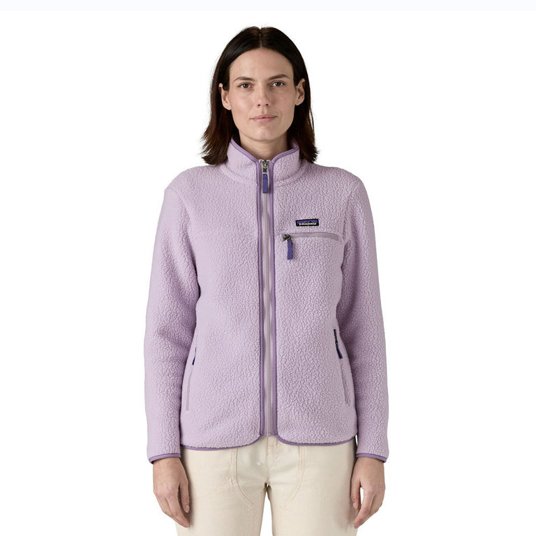 Patagonia Dames Retro Pile Jacket (Foxglove Purple) Fleece Jack