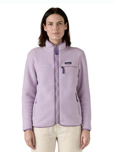 Patagonia Dames Retro Pile Jacket (Foxglove Purple)