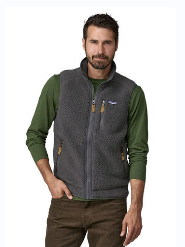 Patagonia Heren Retro Pile Vest (Forge Grey)