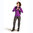 Icebreaker Dames 200 Oasis LS Crewe Mountain Pulse (Passion)