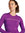 Icebreaker Dames 200 Oasis LS Crewe Mountain Pulse (Passion)