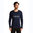 Icebreaker Men's 200 Oasis LS Crewe Snow Wave (Midnight Navy)