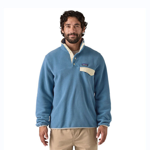 Patagonia Men's Lightweight Synchilla Snap-T Fleece Pullover (Still Blue)